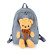 Japanese Style Students All-Matching Ins Canvas Backpack for Women 2021 New Popular Online Popular Cute Bear Backpack