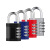 Amazon Cross-Border Supply 4-Digit Password Lock Gym Mechanical Lock Padlock with Password Required