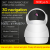 Smart wireless HD 2mp Wifi 360eyes App Night Vision Indoor Security Camera