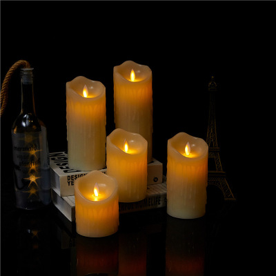 LED Electronic Candle Light Swing Shaking Simulation Paraffin Fake Candle