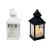 Flame Square Wind Lamp Christmas Decoration Led Small Table Lamp Show Window Scene Pendent Ornaments