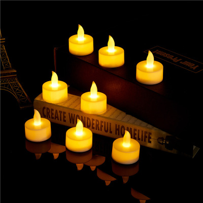 LED Electronic Candle Long White Core Tealight CR2032 Electronic Tealight Tealight