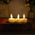 Electronic Candle Led Tealight Water Drop Core Tea Wax Simulation Small Candle 2032