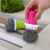 Steel Wire Ball Brush with Handle Cleaning Ball Washing Pot Cleaning Brush Strong Decontamination Factory Wholesale