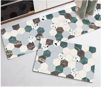 Factory Direct Sales HD Printing Kitchen Mat Bedroom Doormat Secretary Living Room Mat Bathroom Door Mat