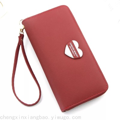 New Ladies' Purse Women Clutch Zipper Card Holder Coin Purse Mobile Phone Bag Clutch Lady's Wallet