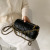 PU Chanel-Style Rhombus Rhombus Internet Celebrity Small Bag 2021 New Fashion Chain Crossbody All-Matching Ins round Bag