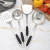 3cm Non-Magnetic Stainless Steel Kitchenware Set Anti-Scalding Clip Handle Spatula Spatula Soup Spoon Kitchen Tools Gift Wholesale