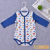 Newborn Infant Long-Sleeved Cotton Comfortable Close-Fitting Triangle Rompers Men and Women Baby Jumpsuit Rompers Jumpsuit