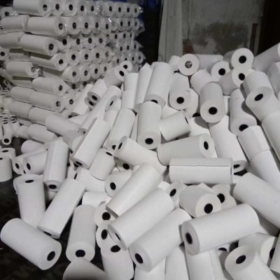Factory Hot Sale 80*60 Thermosensitive Paper Color Clear Foot Meter Thermal Thermal Paper Roll Customized Printing Cash Register Paper Thermal Paper Roll