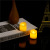 Wave Mouth Tealight LED Electronic Candle Light Simulation Smokeless Candles