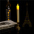 With Stand Base Pole Candle LED Candle Light Simulation Flame Electronic Candle