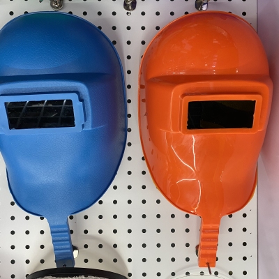 Wholesale Plastic Hand-Held Welding Mask Anti-Glare Heat Insulation Shield Anti-Fall Argon Arc Welding Labor Protection Mask