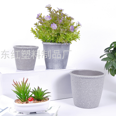 Melamine Flowerpot Plastic Flowerpot Artificial Flower Flowerpot Vase Imitation Porcelain Flowerpot Y87t PY