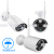 H.265 4CH 1080P Wireless NVR Kit CCTV Outdoor Video Surveillance Home Security Camera System Wireless