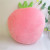 Factory Direct Sales Fruit Peach Plush Toy Pillow Cushion Sofa Cushion Afternoon Nap Pillow Car and Office Backrest