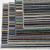 Factory Wholesale Pearl Mat Color Stripes Mat Floor Mat Door Mat Non-Slip Mat Polypropylene Fiber Carpet