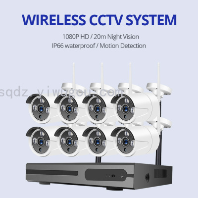 Good Sell 8CH 1080P Wireless NVR Kit Outdoor Surveillance Home wireless security camera system