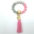 Amazon Leather Tassel Wooden Bead Pendant New Silica Gel Bracelet Molar Rod Bracelet Factory Supplier