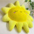 Factory Direct Sales Child Comfort Toy SUNFLOWER Plush Toy Pillow Doll Doll Drawing and Sample Customization