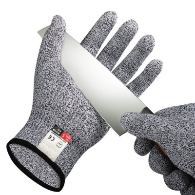 Cut Resistant Gloves Garden Gloves Amazon Hot Kitchen Grade 5 Supplies Gloves Anti-Erode Glove HPPE