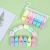 Mini Cartoon Fluorescent Pen Set Cute Student Highlighter 6-Color PVC Bag H138