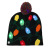 2018 New Christmas Hat Adult and Children Color with Ball Hat Christmas Halloween Led with Light Knitted Hat