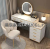 Nordic Light Luxury Dressing Table Internet Celebrity Ins Style Dresser Makeup Table Large Bedroom Modern Simple Storage Cabinet Integrated