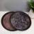 Gold Sail Restaurant Tray Plastic Large Extra Large Hotel Fast Food Non-Slip Tempered Serving Tray round