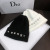 Korean New Rhinestone Letters Woolen Cap Women's Autumn and Winter Wild Japanese Cute White Knitted Fabric Hat Fashion Brand Beanie Hat