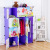 2018 New Cartoon Simple Children's Organizing Wardrobe Baby Storage Plastic Assembled Wardrobe