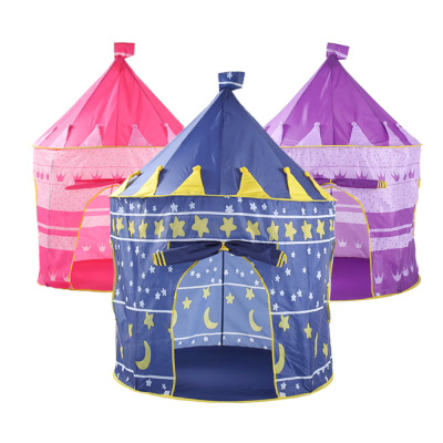 Cross-Border Children's Tent Yurt Game House Baby Toy Princess Castle Indoor Ocean Ball Pool Crown