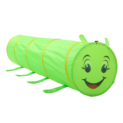 Cross-Border Children's Tent Caterpillar Tunnel Baby Cartoon Crawling Game Toy House Ocean Wave Ball Pool