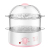 Mini Small Electric Steamer Timing Multi-Functional Household Steam Pot Double-Layer Seafood Steamer Steamer