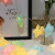 Led Crack Star Light String Colored Lantern Flashing Battery Starry Christmas Dormitory Wedding Decoration Website Red Photo