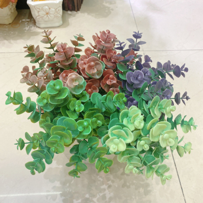 Wholesale Simulated Pincushion Lavender Bouquet Creative Green Plants Wedding Flower Bouquet Decoration Props Simulation Plant