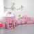 Children's New Polo Tent for Girls Space Capsule Three-Piece Marine Ball Pool Fence Indoor Tent Game House