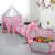 Children's New Polo Tent for Girls Space Capsule Three-Piece Marine Ball Pool Fence Indoor Tent Game House