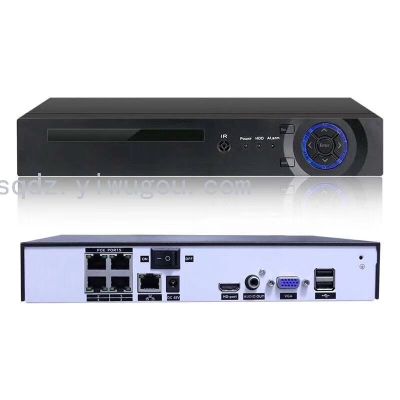Network Video Recorder CCTV Camera System Xmeye P2P For 5MP 4MP 2MP IP H.265 48V 4CH POE NVR
