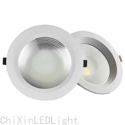 Dingding Downlight Cobled Lighting High Heat Dissipation Die-Cast Aluminum Bottom Cover LED Bulb Ceiling LED Downlight
