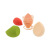 a Product Water Drop Two-Cut Puff Soaking Water Becomes Bigger Cosmetic Egg Makeup Puff BB Cream Powder Puff Sponge