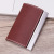Business Semi-Curved PU Leather Flip Card Box Color Advertising Cassette