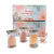 Factory Direct Sales Flower Series Gourd Water Drop Oblique Cut Beauty Blender Powder Puff 3 Pieces Long Box Beauty Egg Gift Set