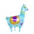 New Cartoon Alpaca Aluminum Balloon Cute Sheep Aluminum Foil Balloon Children's Party Balloon Three-Color Factory Wholesale