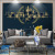 Modern Light Luxury Metal Wall Hanging Living Room Sofa Background Wall Decorative Pendant Creative Trending Restaurant Wall Decoration Wall Decoration