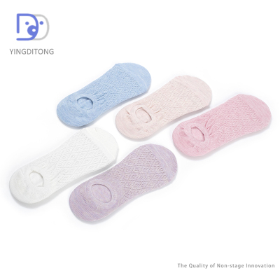 Ankle socks men and women cotton socks silicone non-slip socks thin sports low top trend invisible socks candy color