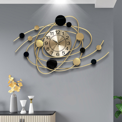 Affordable Luxury Fashion Clock Wall Clock Living Room Creative Home Decoration Clock Nordic Simple Wall Hanging Wall Clocks Source Manufacturer