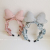 Internet Hot Korean Style Bow Headband Solid Color Cute Headband Girl Wash Hairpin Hair Fixer Headband Travel Dress Up H