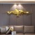 Modern Light Luxury Wall Decorations Living Room Wall Decoration Sofa Background Wall Hangings Bedroom Wall Decoration Creative Metal Pendant