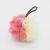 Plain Super Soft Bath Ball Two Colors Bath Shower Supplies Foaming Not Scattered Loofah Bath Bath Flower Foam Ball